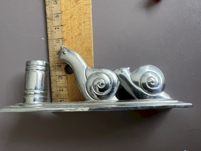 Escargot porte piques Art déco 1925 art de la table vintage