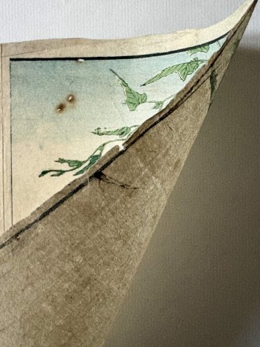 Estampe Japonaise d’Atelier 1888 - Modèle Porcelaine Limoges Bawo & Dotter