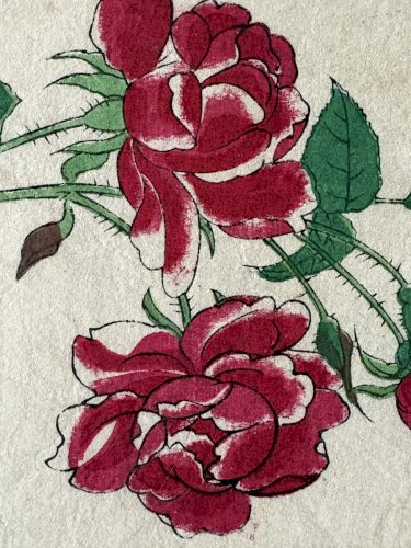 Estampe Japonaise d’Atelier 1888 - Modèle Porcelaine Limoges Bawo & Dotter