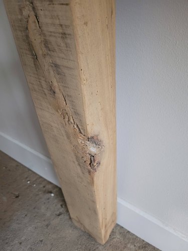 Etabli artisanal en bois massif