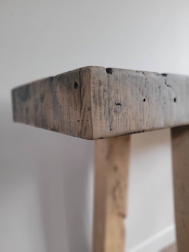 Etabli artisanal en bois massif