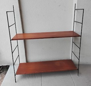 Etagère bois et métal