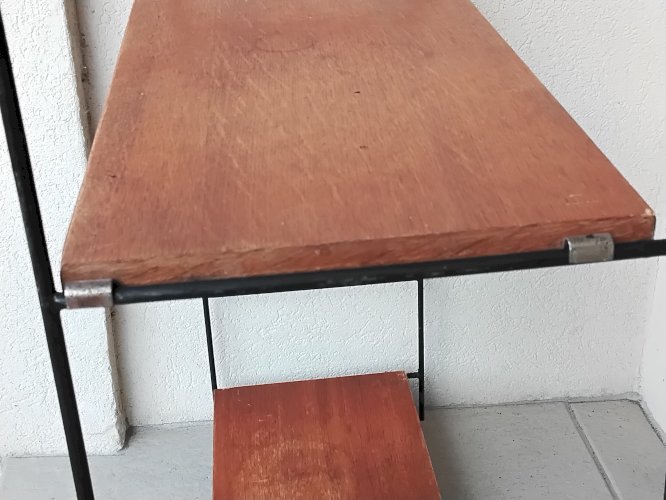 Etagère bois et métal