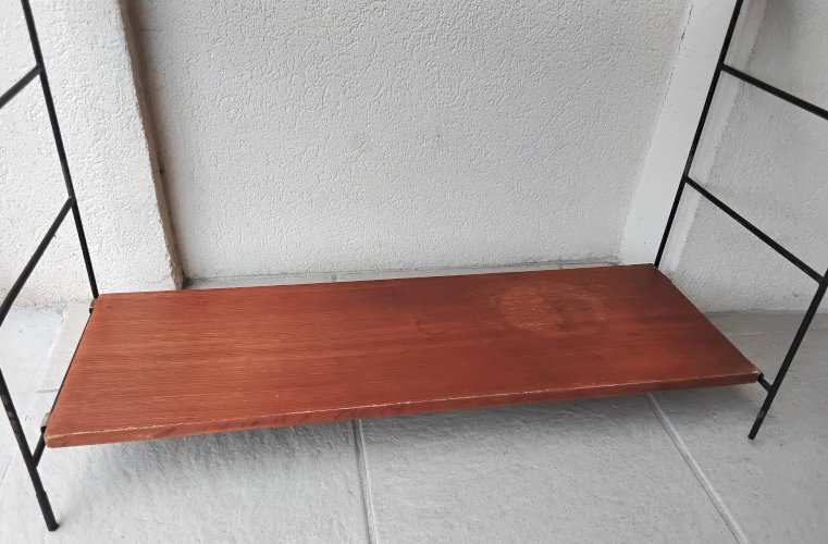 Etagère bois et métal