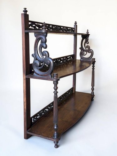 Etagère en acajou Napoléon III