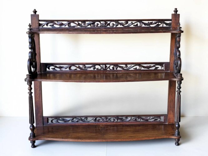 Etagère en acajou Napoléon III