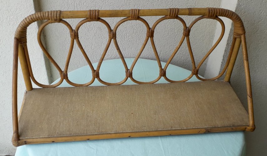Etagère en rotin