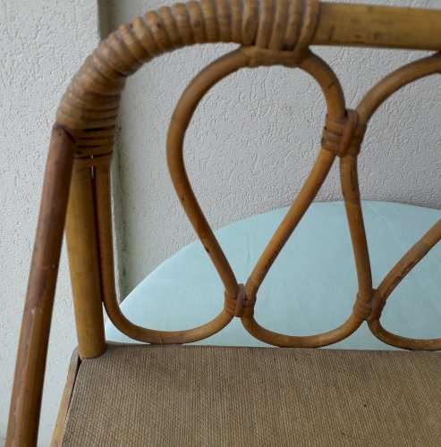 Etagère en rotin