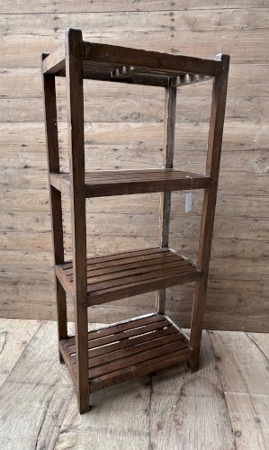 étagère en teck birman