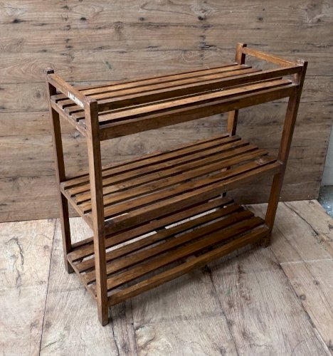 étagère en teck birman