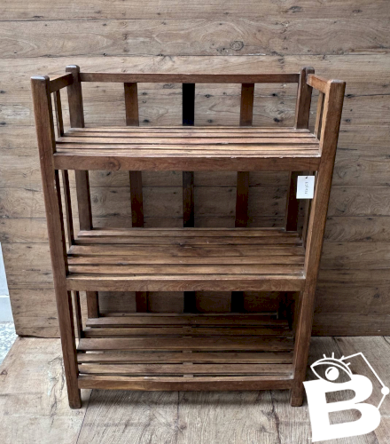 étagère en teck birman