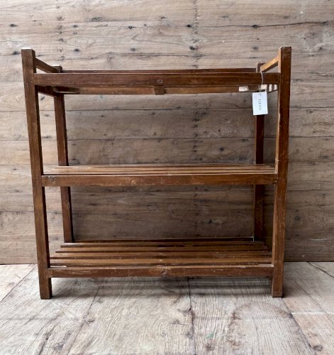 étagère en teck birman