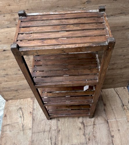 étagère en teck birman