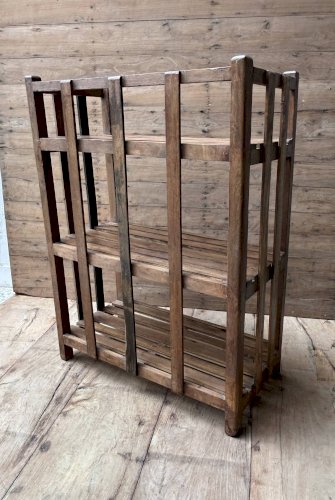 étagère en teck birman