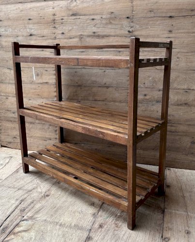 étagère en teck birman