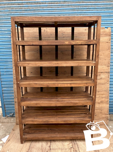 étagère en teck birman