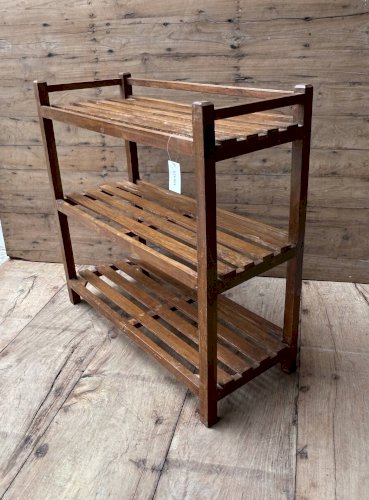 étagère en teck birman