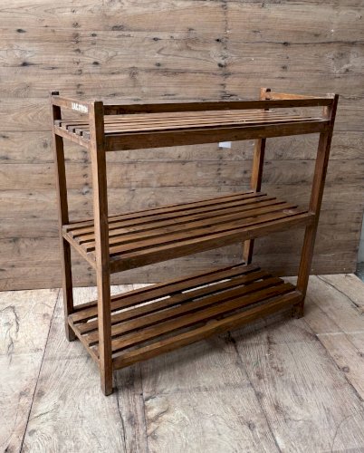 étagère en teck birman