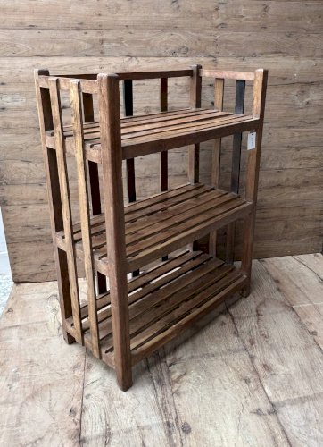 étagère en teck birman