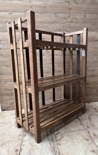 étagère en teck birman