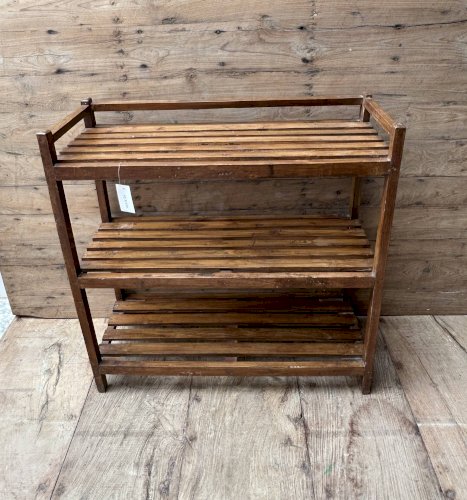 étagère en teck birman