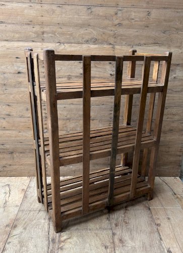 étagère en teck birman