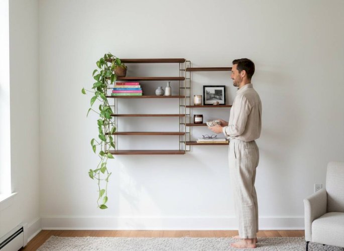 Etagère modulable scandinave