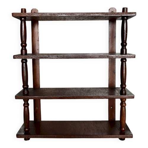 Étagère murale vintage en bois - Fixation murale ou à poser