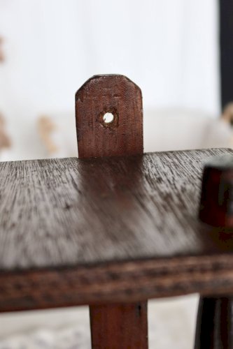 Étagère murale vintage en bois - Fixation murale ou à poser