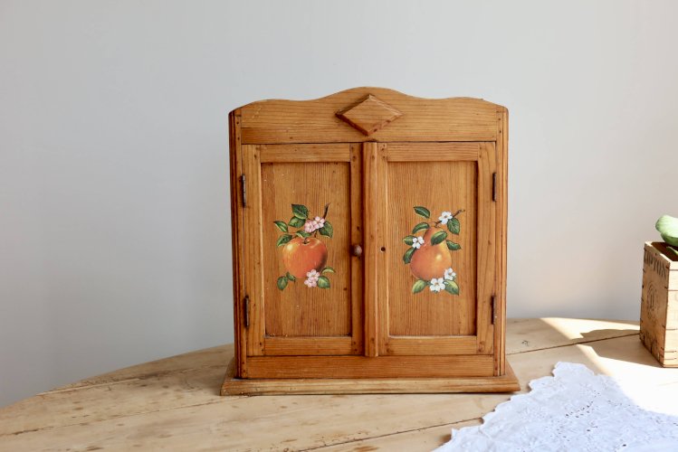 Étagère murale vintage rustique en pin