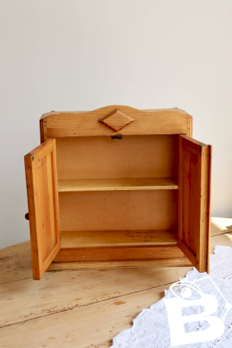 Étagère murale vintage rustique en pin