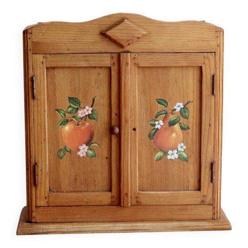 Étagère murale vintage rustique en pin