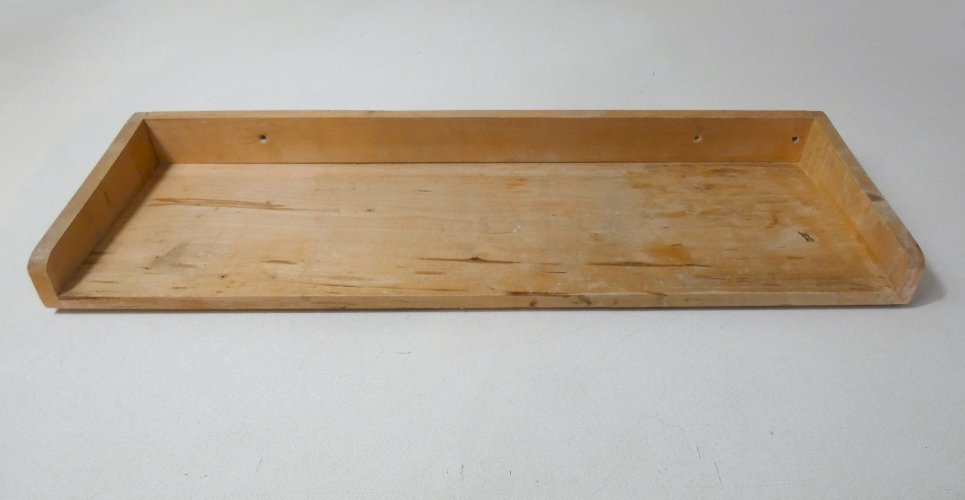 étagère plateau en bois 60cm