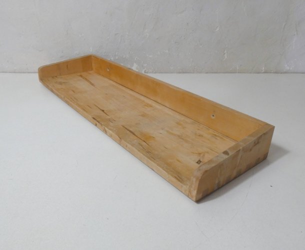 étagère plateau en bois 60cm