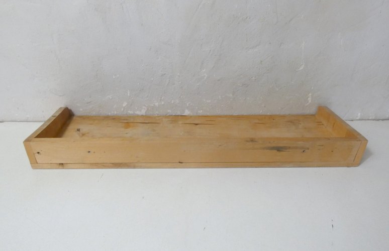 étagère plateau en bois 60cm