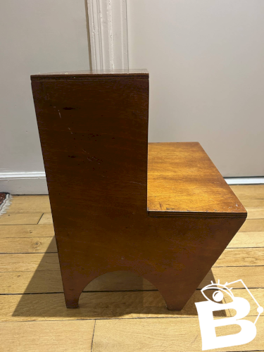 Étagère sur pieds en bois, années 50