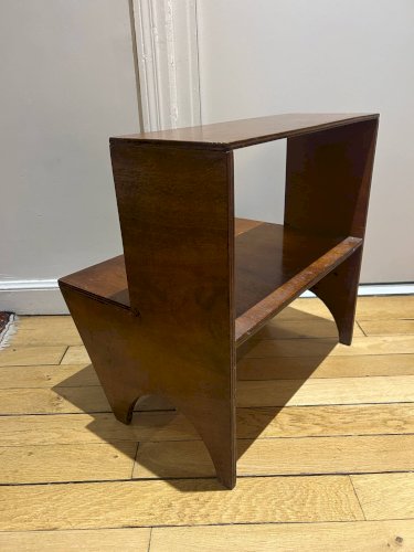 Étagère sur pieds en bois, années 50