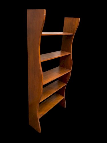 étagère vintage en bois massif
