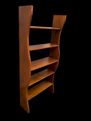 étagère vintage en bois massif