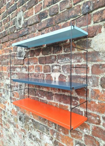 Étagères vintage métal, rangement design