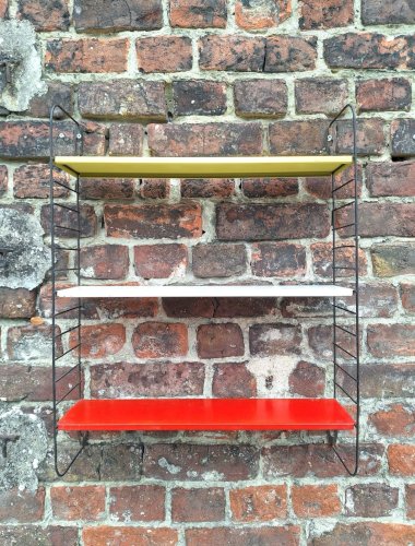 Étagères vintage métal, rangement design