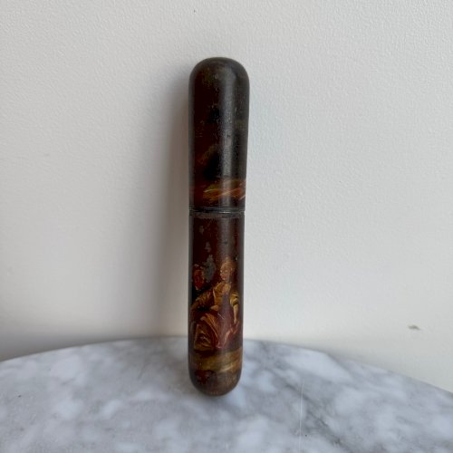 Étui à messages en vernis Martin XVIIIe M3711