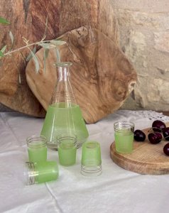 Eugène, the set of 1 carafe and 5 glasses N°183