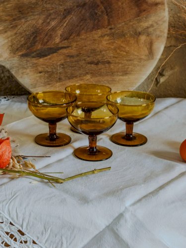 Eugène, le lot de 4 verres Biot N°202