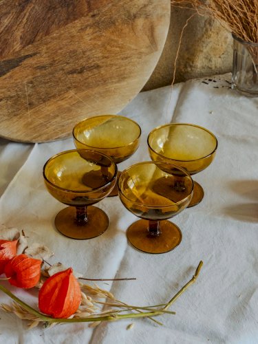 Eugène, le lot de 4 verres Biot N°202