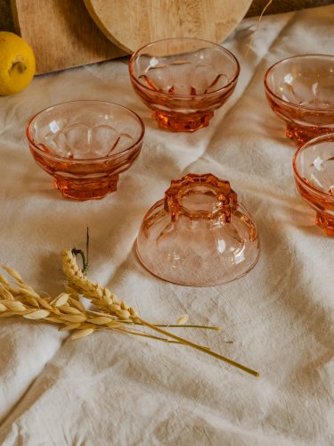 Eugène, le lot de 6 verres et 1 carafe N°209