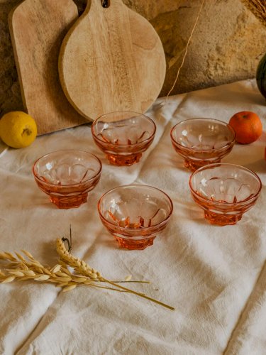 Eugène, le lot de 6 verres et 1 carafe N°209