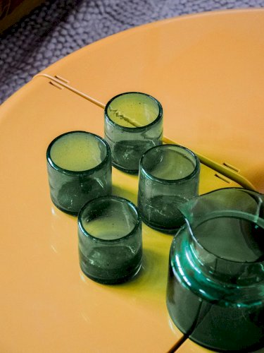 Eugène, le lot de carafe et verres N°188