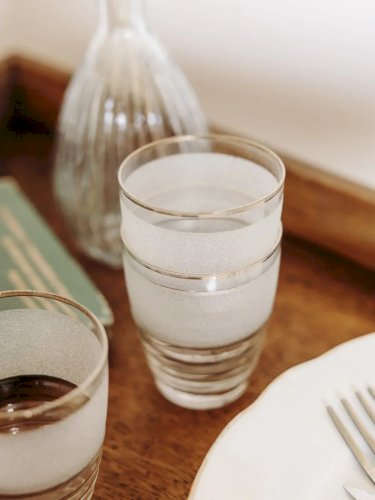 Eugène, le lot de mini verres opaques N°93