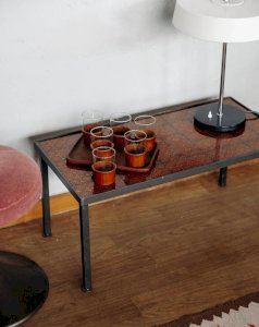 Eugène, le lot de verres et plateau N°19